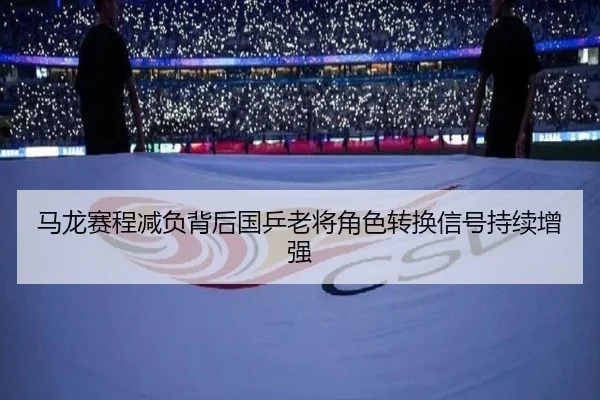 马龙赛程减负背后国乒老将角色转换信号持续增强